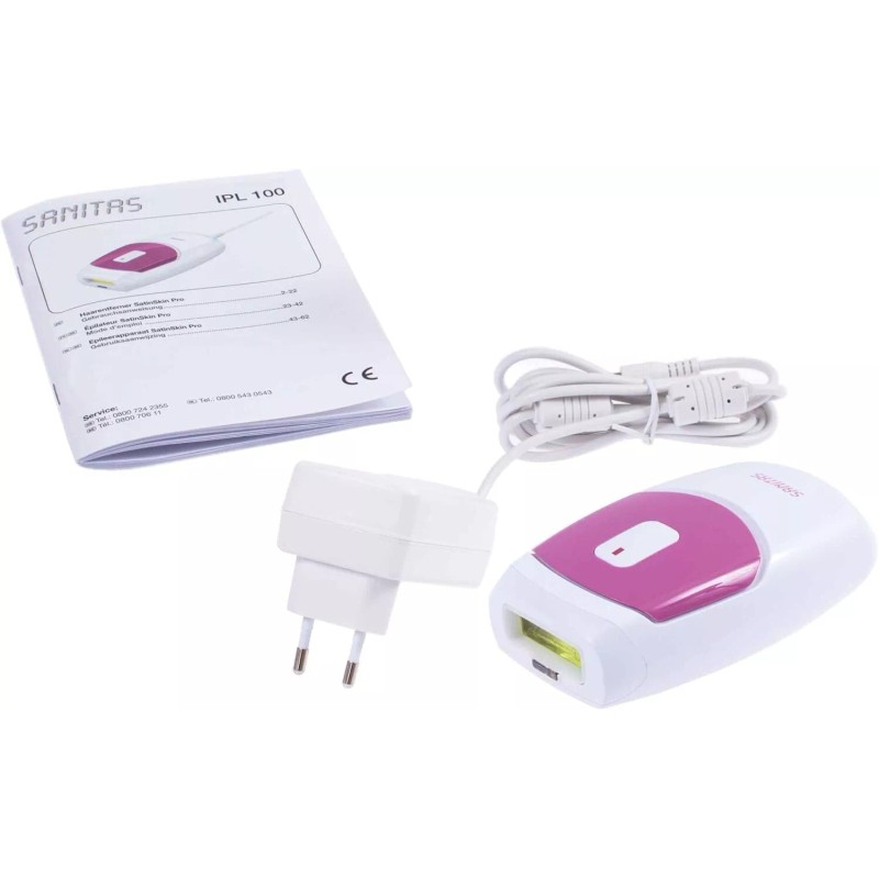 VitalControl IPL100 Permanent Hair Reduction, Hair Removal Device Epilator Perm.