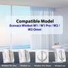 Mozzoom Washable Microfibre Cleaning Pads for ECOVACS Winbot W1/W1 Pro/W2/W2