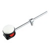 Drum Beater Hammer Metal Handle Round White Felt Head Perfect