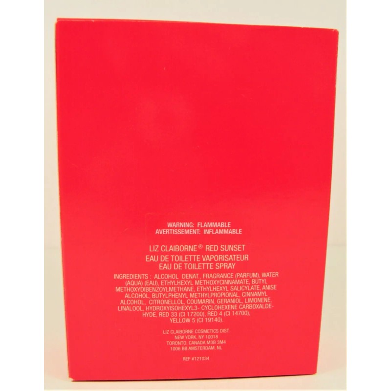 Liz Claiborne Red Sunset by Liz Claiborne 3.4 oz /