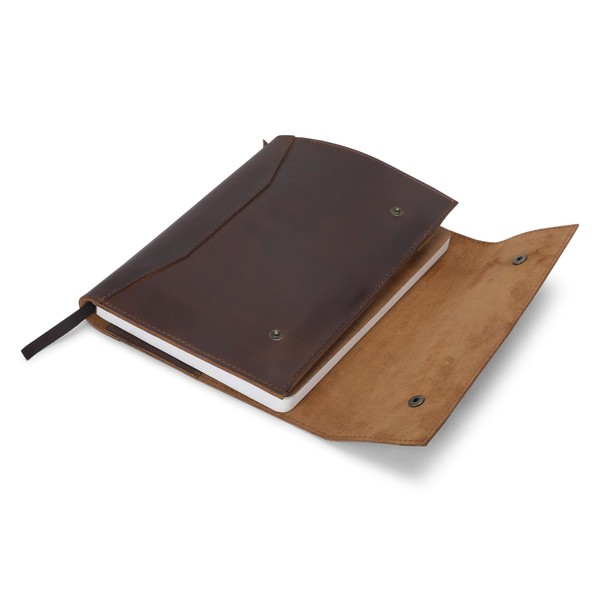 CestAntiQ Journal Cover, Rustic Leather Journal Cover for hard cover