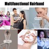 POMVIEA Makeup Headband for Washing Face Women Soft Cloth Head