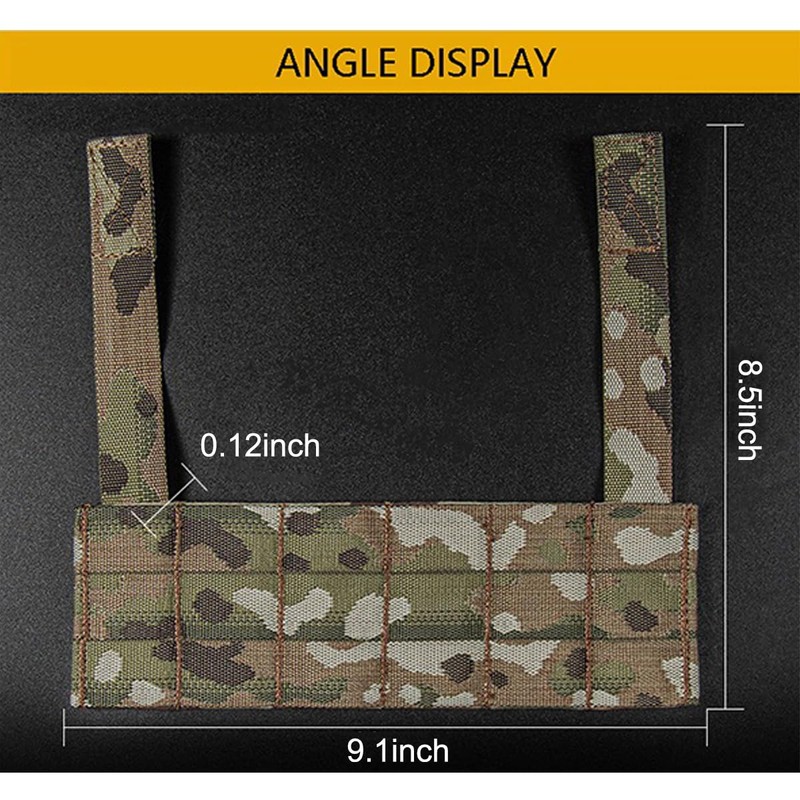 AZB Tactical Micro Front Panel for D3CRM MK4 Vest Chest