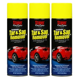 Stoner Car Care 91154-3PK 10-Ounce Tarminator Tar, Sap, and Asphalt Remover Safe on Automotive Paint and Chrome on Cars, Trucks, RVs, Motorcycles, and Boats, Pack of 3