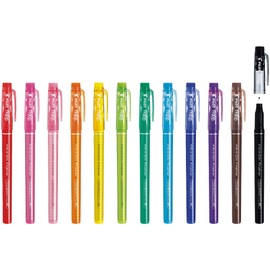 PILOT SFFL144F12C FriXion Fineliner 0.45mm Color Set of 12