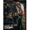 CQR Men's Quick Dry Work Pants, Water Resistant Outdoor Tactical
