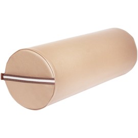 Master Massage 9" Large Full Round Bolster Pillow Cushion – Premium Semi-Round Support for Massage Tables, 9"x26", Cream – Ideal for Comfort & Positioning