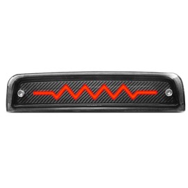 DNA MOTORING 3BL-DRAM09-3D-T5-LED-BK Black Housing Pulsating Line 3D LED High Mount 3rd Third Brake Light [Compatible with 09-17 Dodge Ram 1500/10-17 Ram 2500 3500]
