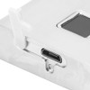 Smart Fingerprint Padlock USB Rechargeable Security LED Lock for Backpack