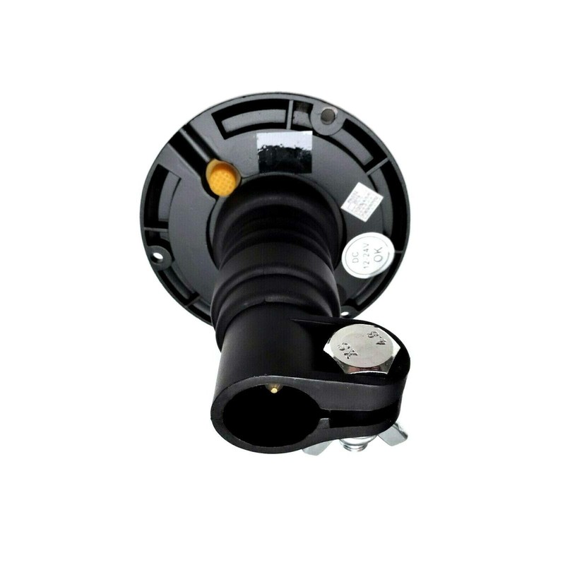 Matel Service Orange White 18 LED Rotating Beacon 3 Flash