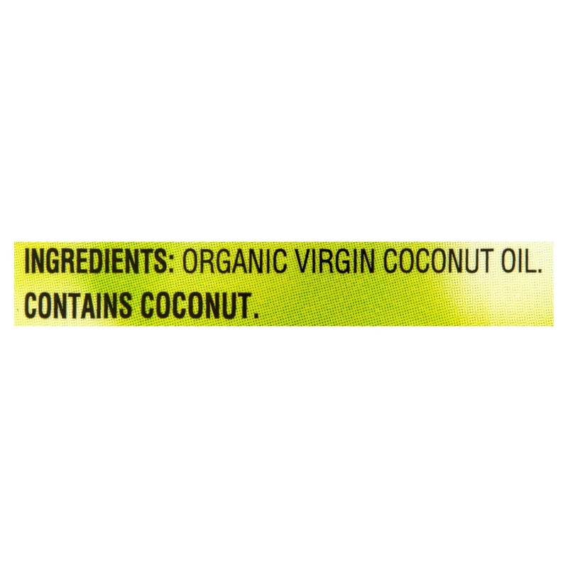 Organic Unrefined Virgin Coconut Oil with No Artificial Flavors or