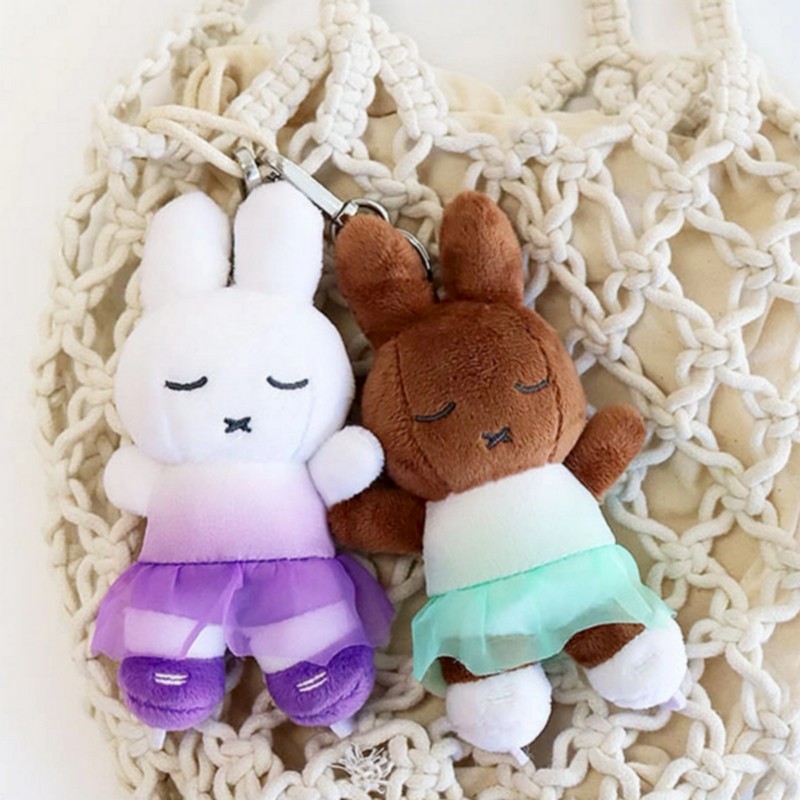 Miffy Winter Olympics Miffy key ring doll ski ski jumping