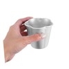 ULTECHNOVO 6pcs Mini Tart Molds Nonstick Aluminum Bakeware Pudding Cups