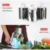 zmart Manual Vegetable Cutter Slicer Kitchen Accessories Multifunction Round Potato