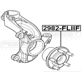 Lr003157 - Front Wheel Hub For Land Rover - Febest