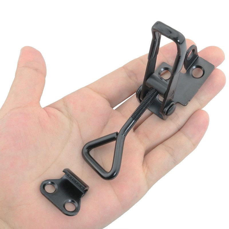 Toggle Latch Clamp ITROLLE 2 PCS Black Small Adjustable Metal