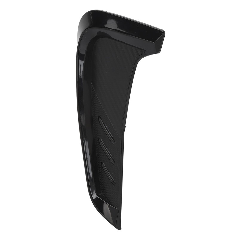 2Pcs Side Mudguard Vent Trim Left Right 20cm Glossy Black
