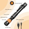 EverBrite Rechargeable Pen Light, 300 Lumens EDC Flashlight, Zoomable LED