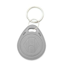 Key Id Tags BE-TOOL 10pcs Per Pack 125Khz RFID Proximity ID Card Token Tags Key Fobs Keyfobs with Split Ring Key Ring for Door Access Contorl System (Rewritable, Gray)