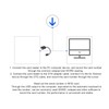 125KHz Portable RFID Reader 5V 100MA U Disk Shape ID