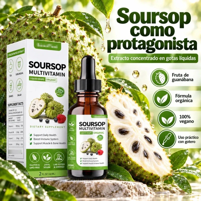 Soursop Daily Nutrition Organic Drops