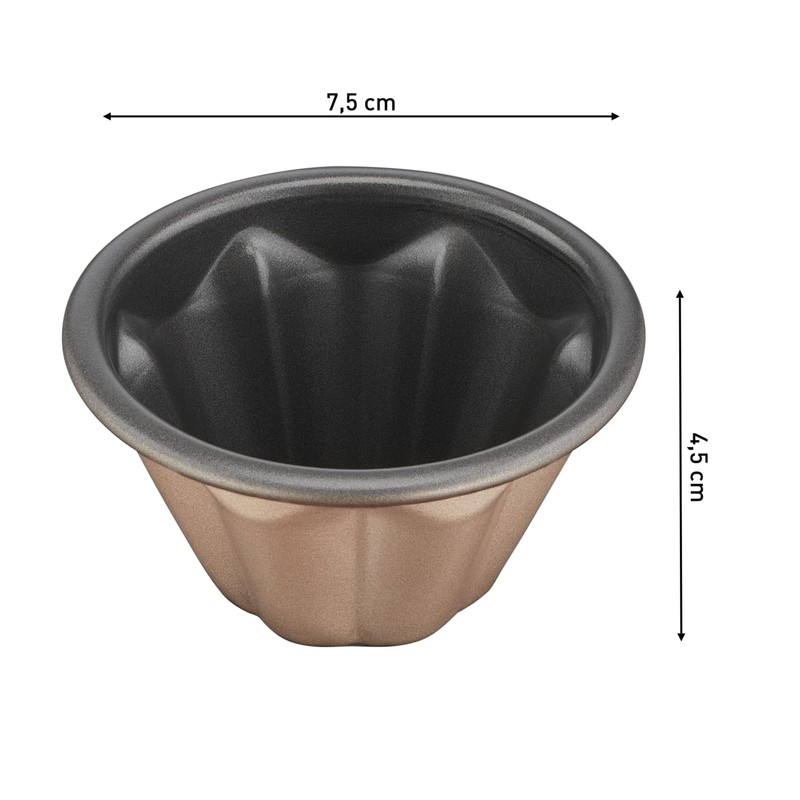 Tefal Creabake J3089304 3 Piece Brioche Baking Mould Non-Stick Coating