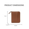 ERJUR Credit Card Wallet RFID Credit Card Holder Small Leather