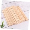 CORHAD Long Wooden Craft Sticks 50pcs Macrame Dowel Rods for