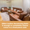 Furniture Clinic Easy Leather Restoration Kit (Cream) | Includes Recolouring