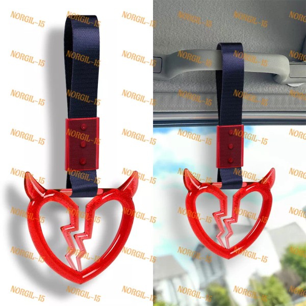 Unbranded Crystal Devil Broken Heart TSURIKAWA RD Ring Car Bus