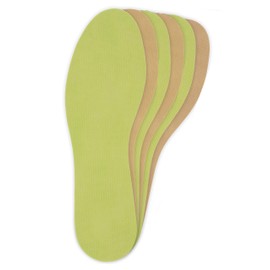 Bama Fresh Ultrathin Shoe Insoles - Unisex Ultra-Thin Shoe Inner Soles Dermatologically Tested Inserts for Fresh Feet 3 Pairs UK 2-3/35-36 EUR