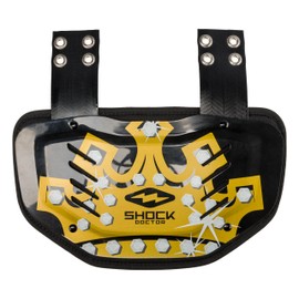 Shock Doctor SD30910-00190-OSFA Showtime Back Plate Black/Gold King OSFA