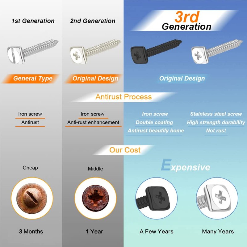 Barn Door Lock, 2", Fence Gate Lock, Double Sided Gate
