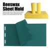 2Pcs Honeycomb Sheet DIY Beeswax Press Mold Light Weight Beehive
