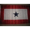 3x5 Blue One Star Military Service Flag 3'x5' Service Blue