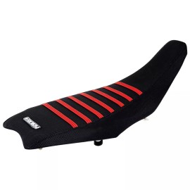 Honda 2006 - 2024 Honda TRX 250EX TRX 250 EX Seat Cover Black / Red  Ribs  #206