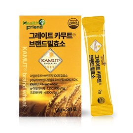 Health Friend Great KAMUT Brand Wheat Grain Enzyme Powder 2g * 30 Sticks