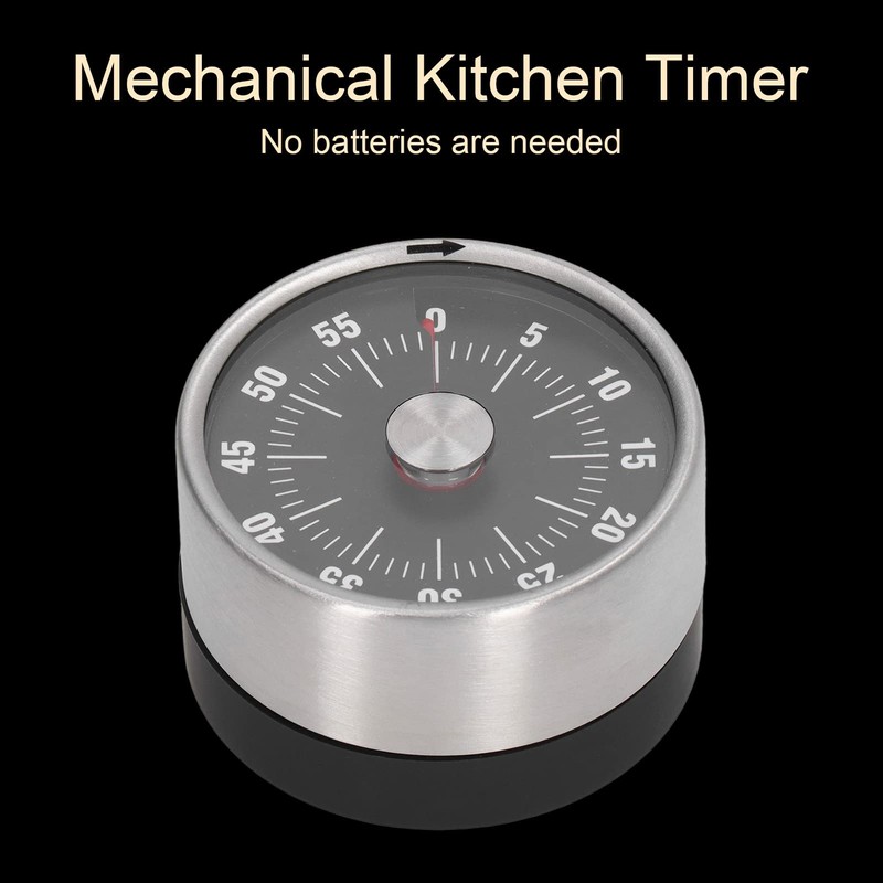 70dB Durable Waterproof Timer with Magnetic Alarm Home Timer Magnetic