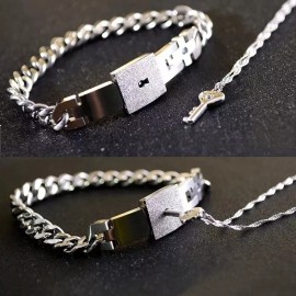 kh Pulsera Y Collar Llave Regalo Novio Pareja  San Valentin A.c