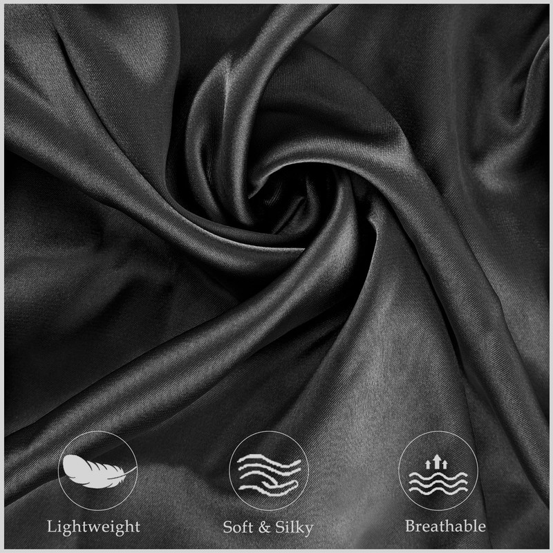 2 Pack Satin Pillowcase for Zelimun Cervical Pillow, Contour Pillow