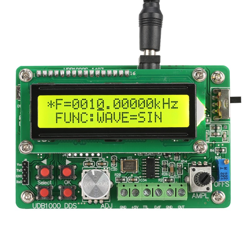 UDB1005S AC100-240V Waveform Function Signal Generator DDS Module(5MHz )