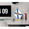 Nova Scotia Desk Flag,13 inch Tall Small Nova Scotian NS