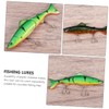 Sosoport 4pcs Fishing Lures Hard Baits for Outdoor Fishing Lightweight