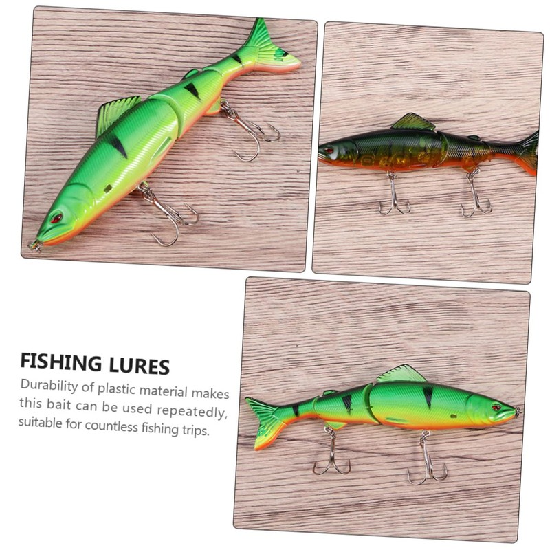 Sosoport 4pcs Fishing Lures Hard Baits for Outdoor Fishing Lightweight
