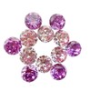 Becho 12 Pieces 3cm Crystal Knobs for Drawer Cupboard Crystal
