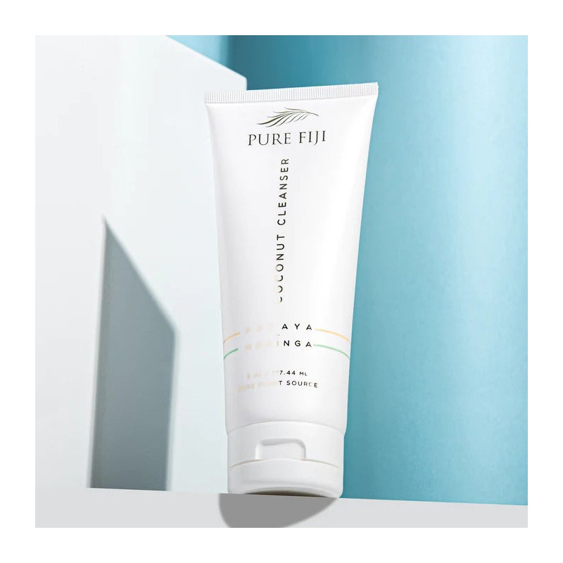 Pure Fiji Coconut Cleanser With Papaya & Moringa 175ml