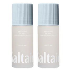 Saltair Desodorante En Suero Seascape, Paquete De 2. Fórmula Con 5 De Aha. Desodorante Con Ácido Láctico Y Ácido Mandélico. Control De Olores Sin...  