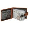 Leather Credit Card Holder Landscape Format Business Card Holder 12
