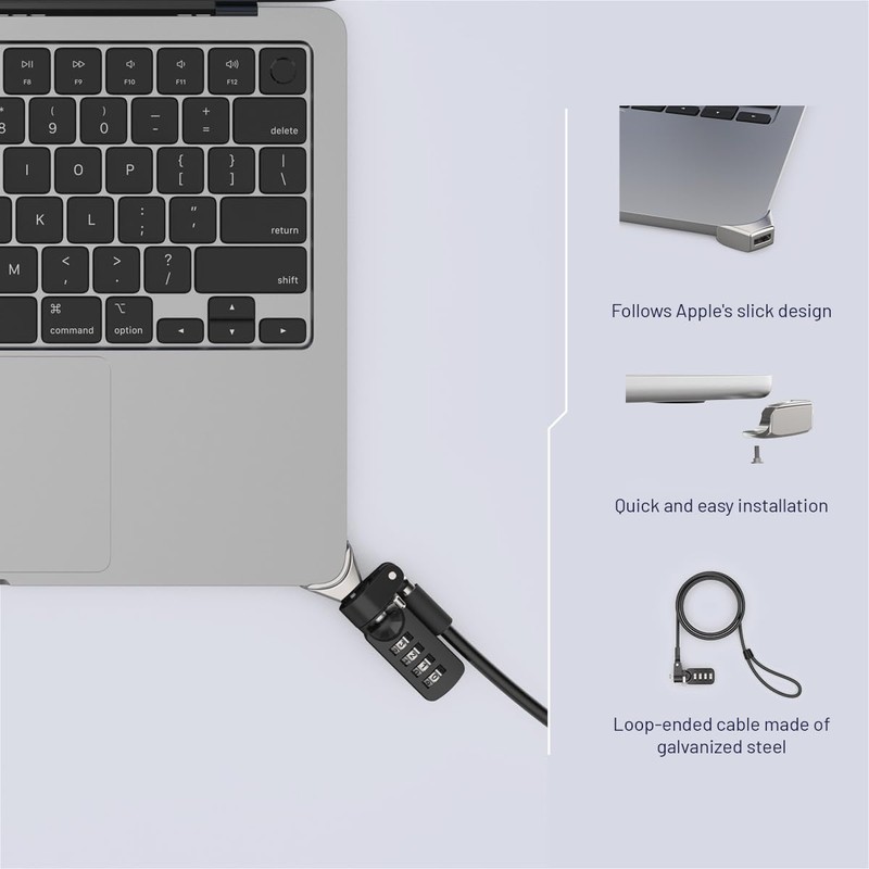 Compulocks Ledge Lock Adapter for MacBook Air 15 Inch M2