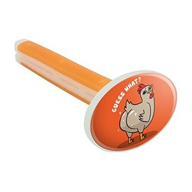 GRAPHICS & MORE Guess What Chicken Butt Funny Car Air Freshener Vent Clip - Citrus Blossom Scent